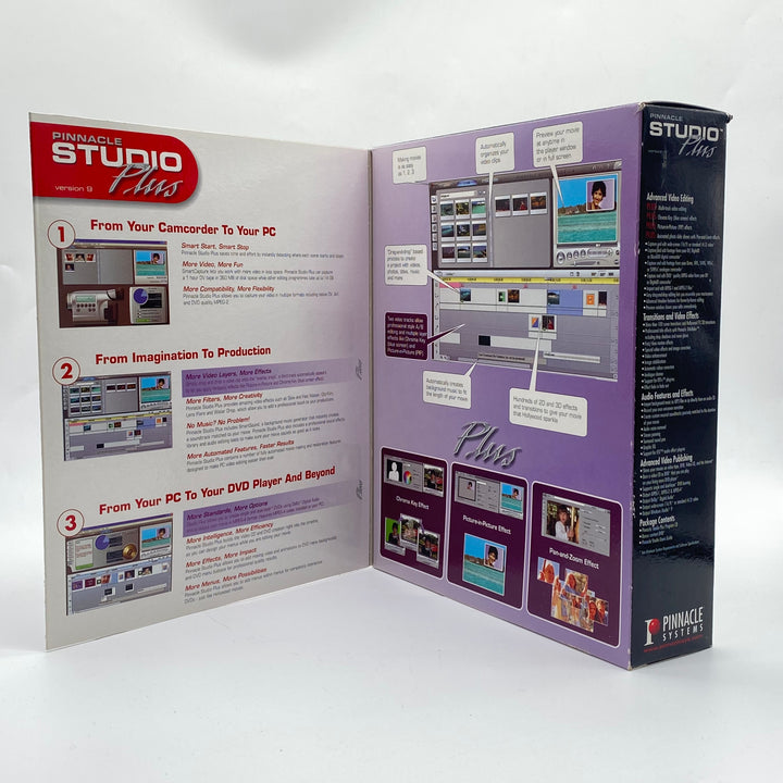 Pinnacle Studio Plus version 9 videoredigeringsprogram