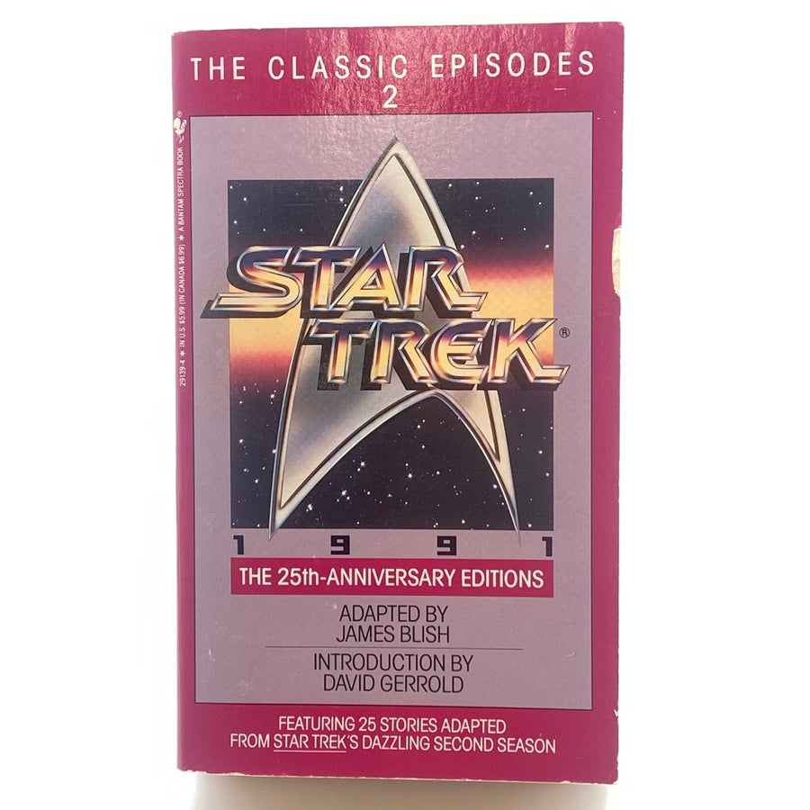Star Trek Klassiska Avsnitt Jubileumsutgåva Bok - Homy Secondhand Online