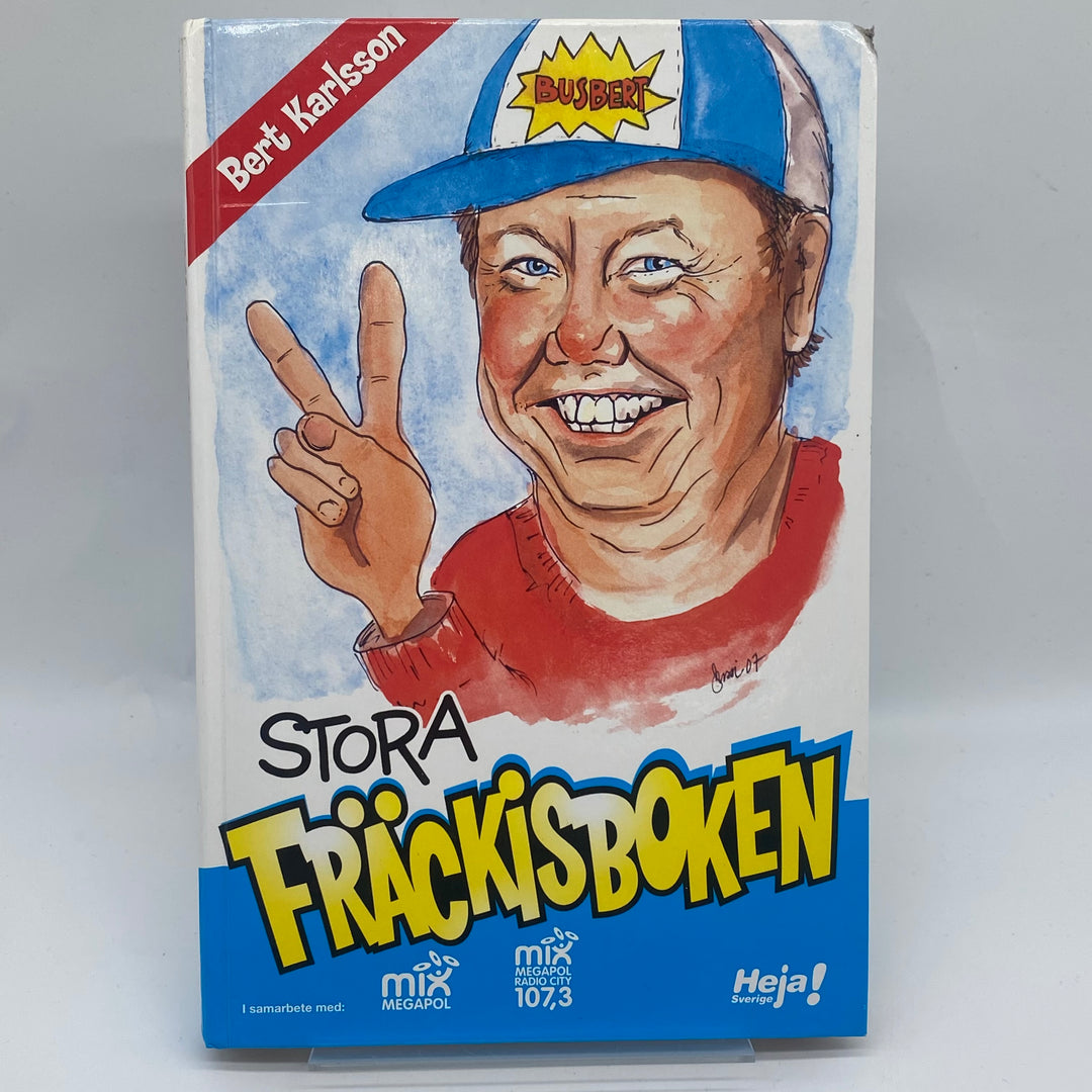 Stora Fräckisboken Retro Humor av Bert Karlsson