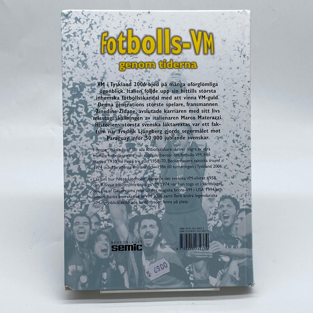 Fotbolls - VM Historik Bok 1930 - 2006 - Homy Secondhand Online