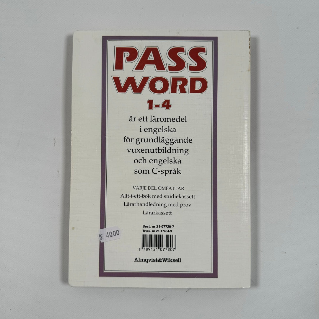 Password 3 - Engelska för grundläggande vuxenutbildning och engelska som C - språk - Homy Secondhand Online