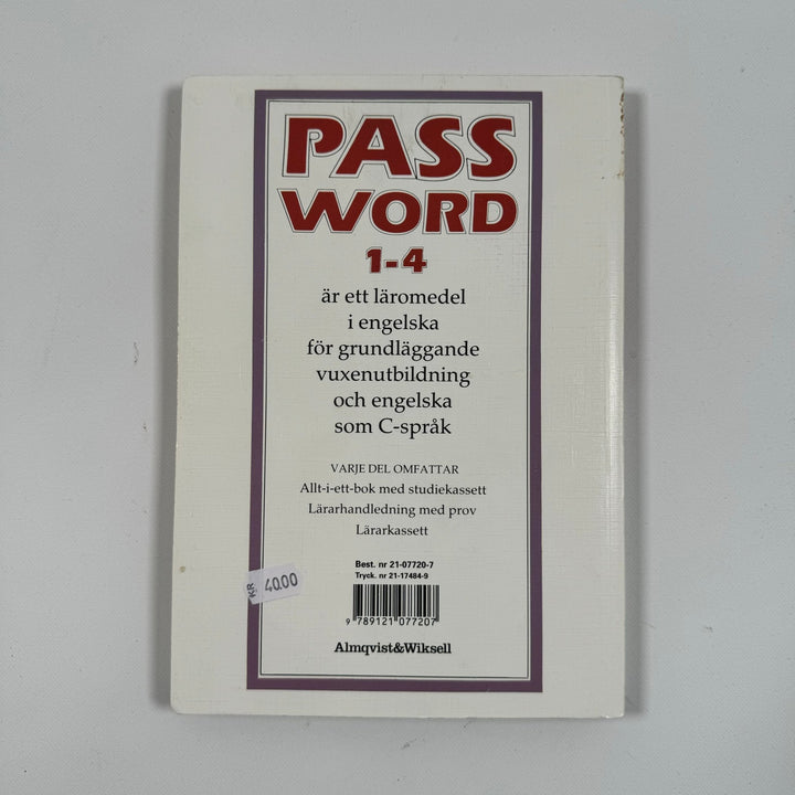 Password 3 - Engelska för grundläggande vuxenutbildning och engelska som C - språk - Homy Secondhand Online