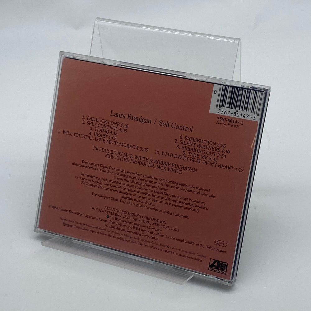 Laura Branigan "Self Control" Album CD Vintage - Homy Secondhand Online