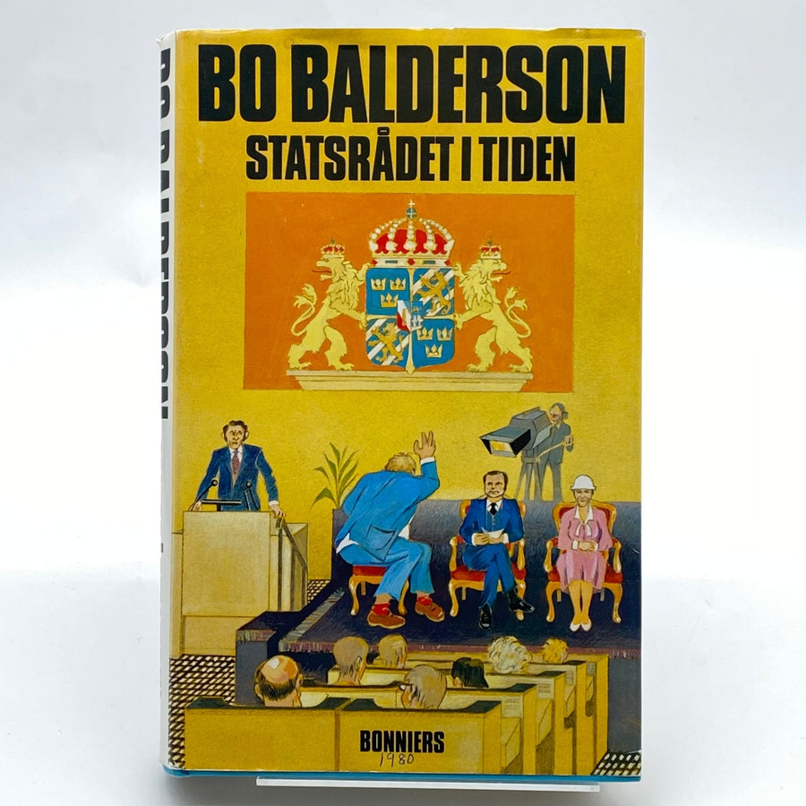 Bo Balderson Statsrådet i Tiden Vintage Bok - Homy Secondhand Online