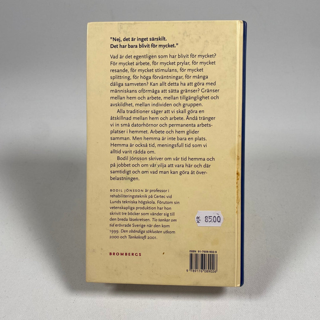 Begagnad Bok: I tid & otid av Bodil Jönsson - Homy Secondhand Online