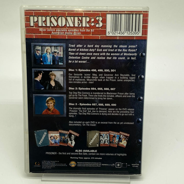Prisoner DVD-box Retro i Gott Skick
