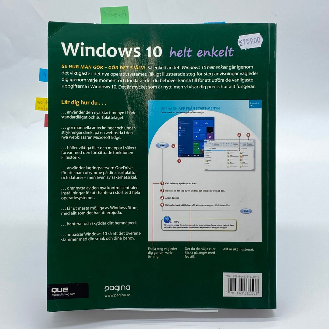 Windows 10 Helt Enkelt av Mark Edward Soper - Homy Secondhand Online