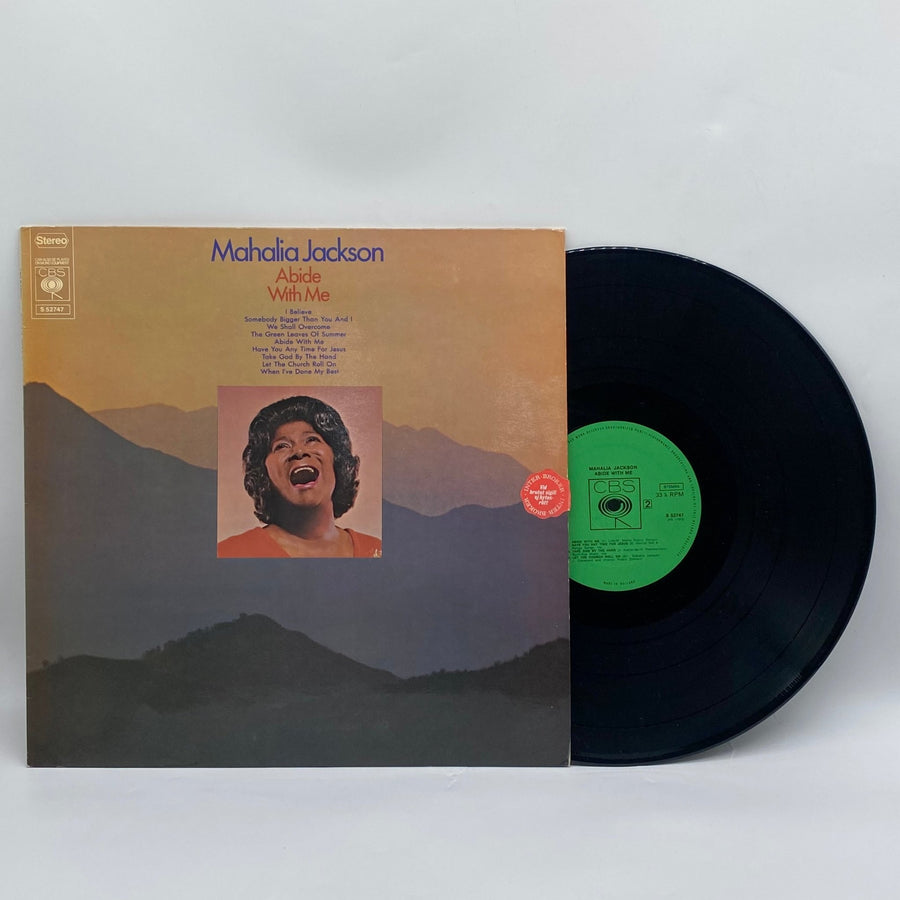 Mahalia Jackson vinyl Abide With Me CBS - Homy Secondhand Online