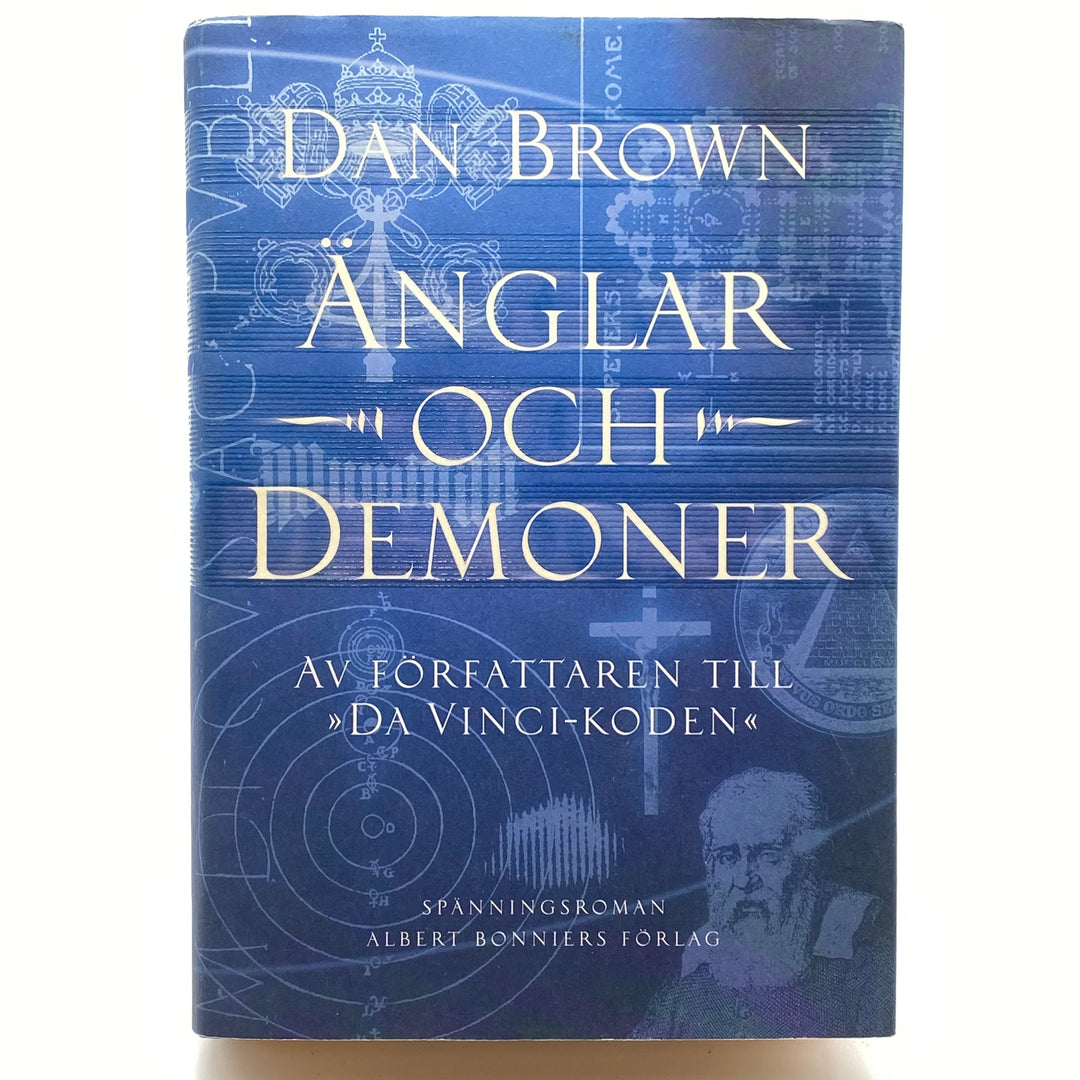 Blå bok Dan Brown Änglar och Demoner