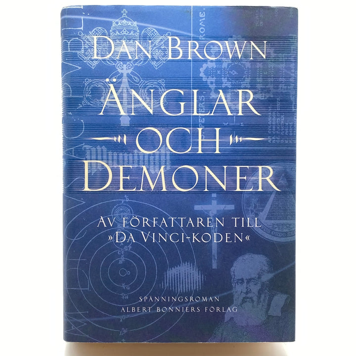 Blå bok Dan Brown Änglar och Demoner