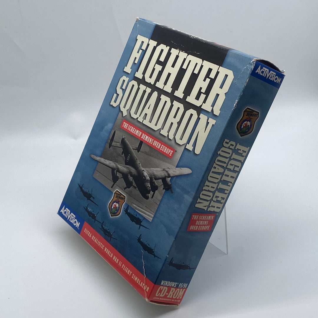 Fighter Squadron Vintage PC-spel Retro