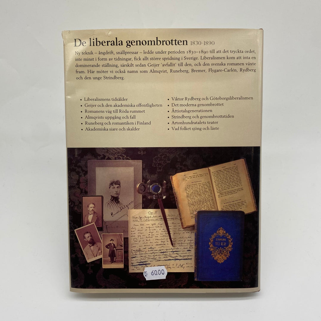 Den Svenska Litteraturen: Historisk Översikt 1830 - 1890 - Homy Secondhand Online