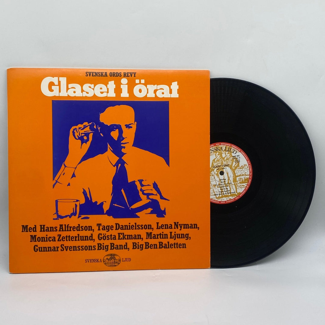 Klassisk Svensk Vinyl: Glasets i Orat, Ords Revy - Homy Secondhand Online