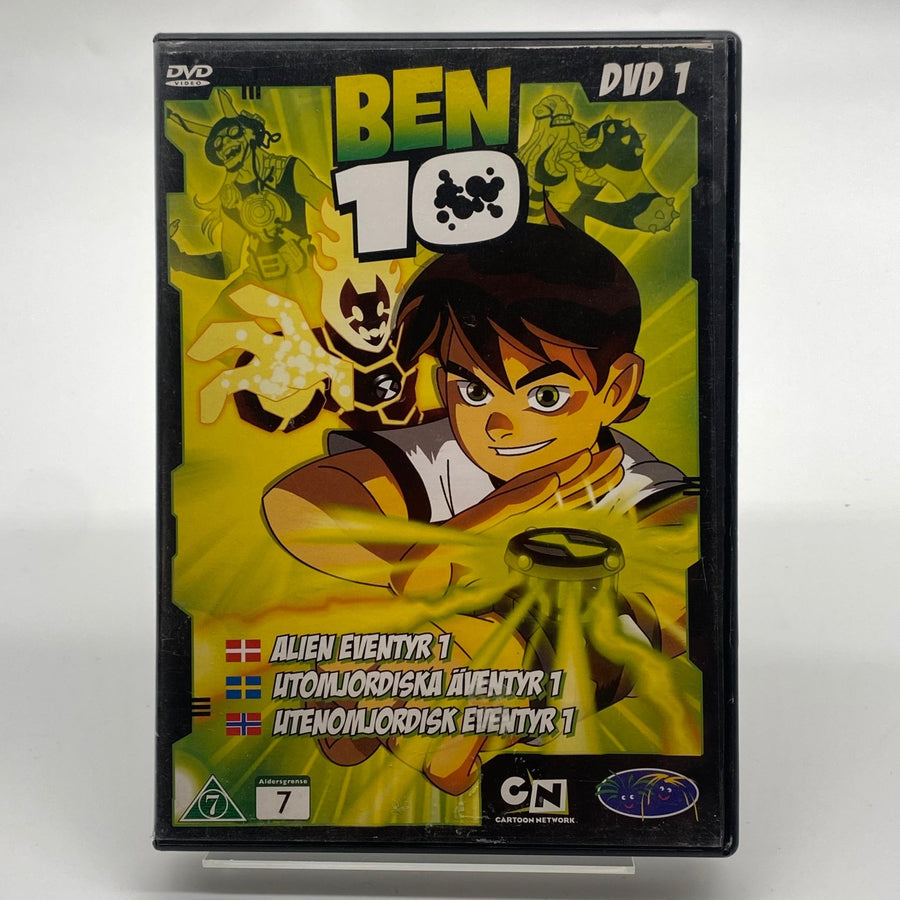 Ben 10 DVD 1: Alienäventyr och action - Homy Secondhand Online