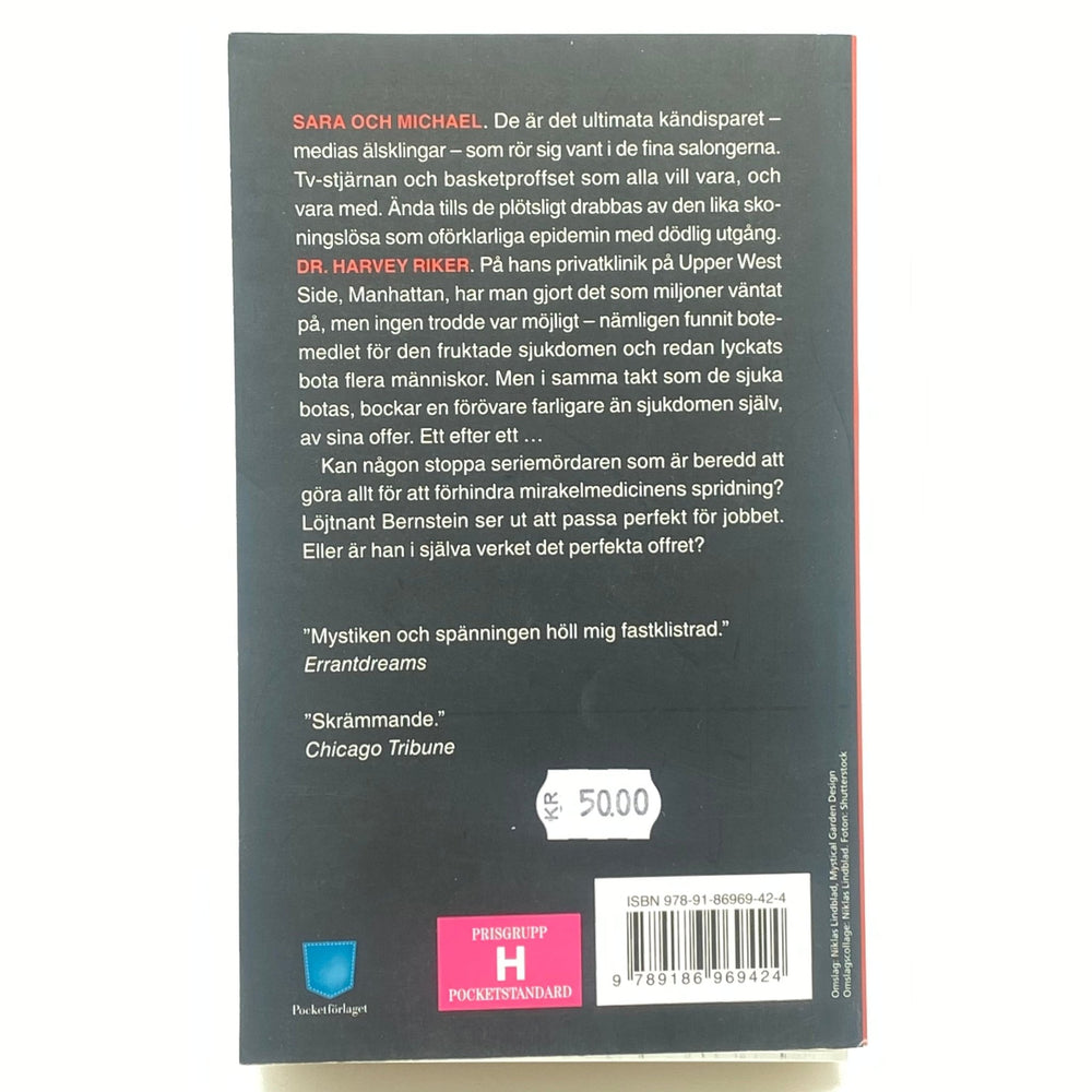 Pocketbok spänningsroman av Michael Palmer - Homy Secondhand Online
