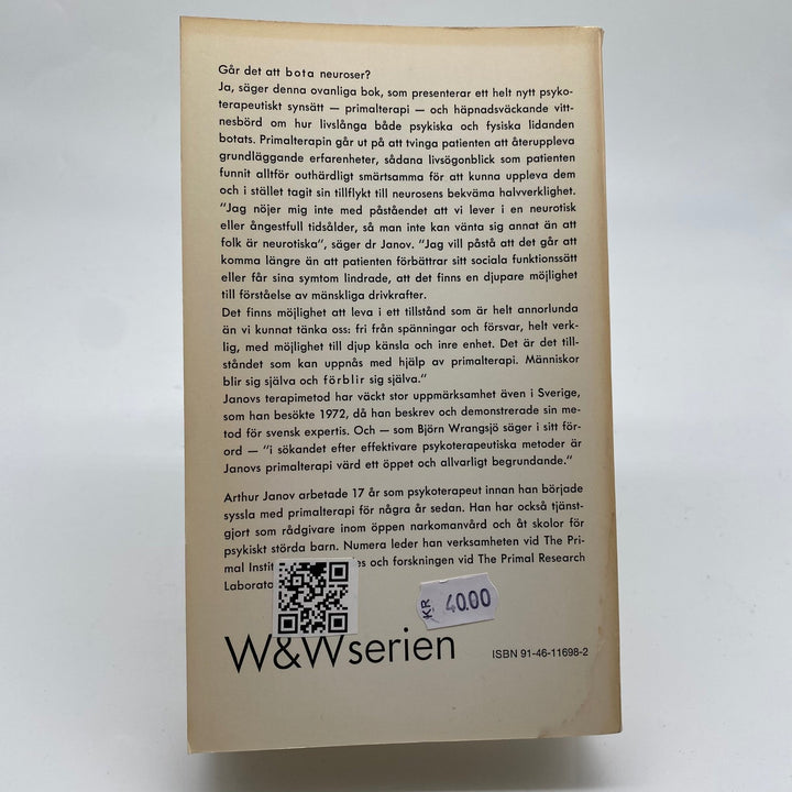 Primalskriket av Arthur Janov - Psykologisk klassiker - Homy Secondhand Online