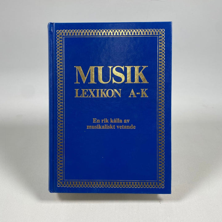 Blå Musiklexikon A - K - Rik Källa för Musiker - Homy Secondhand Online