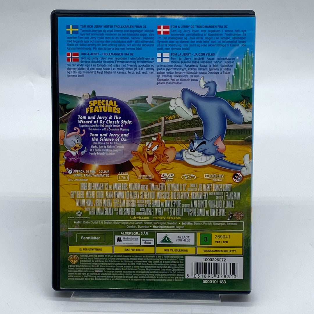 Tom och Jerry Trollkarlen från Oz DVD-film