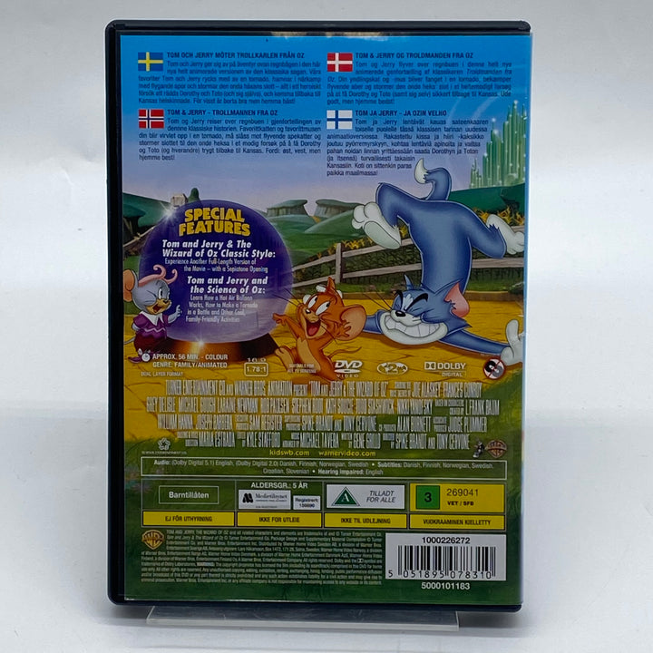 Tom och Jerry Trollkarlen från Oz DVD-film