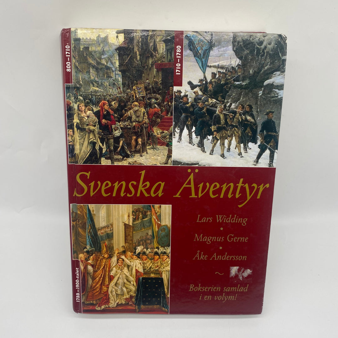 Svenska Äventyr Historiebok Av Widding