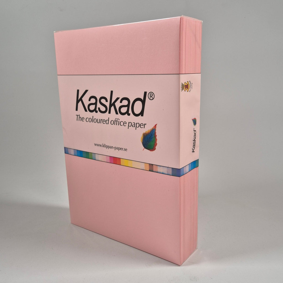 Kaskad Färgat Papper för Kontorsbruk, Rosa - Homy Secondhand Online