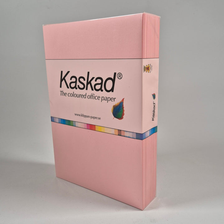 Kaskad Färgat Papper för Kontorsbruk, Rosa - Homy Secondhand Online
