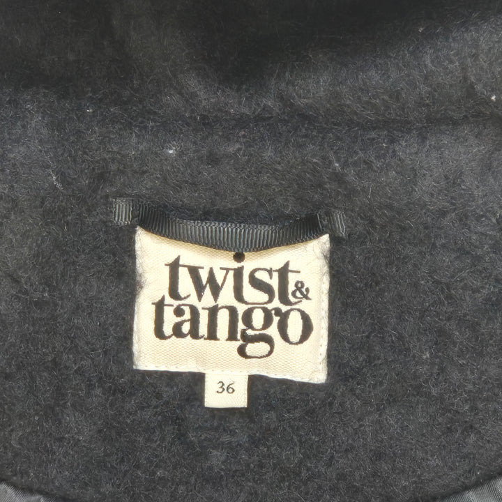 Svart teddyjacka med huva från Twist & Tango