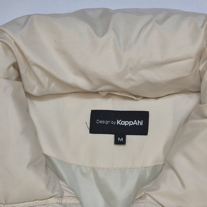 Varm vinterjacka i beige från Topman