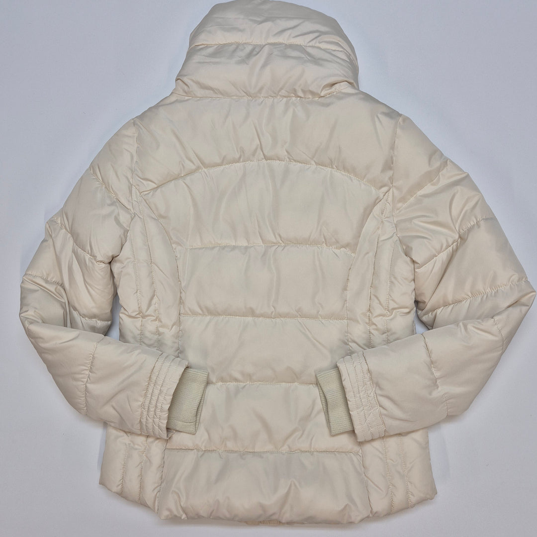 Varm vinterjacka i beige från Topman