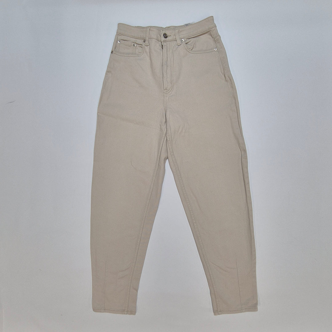 Beige chinos från H&M Divided i bomullsmix