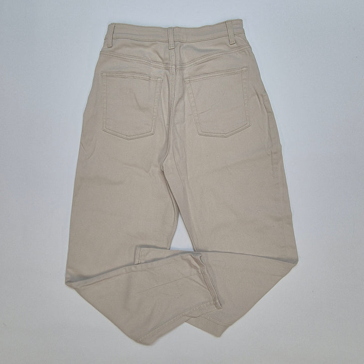 Beige chinos från H&M Divided i bomullsmix