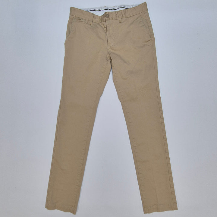 Beige Black chinos i bomullsblandning