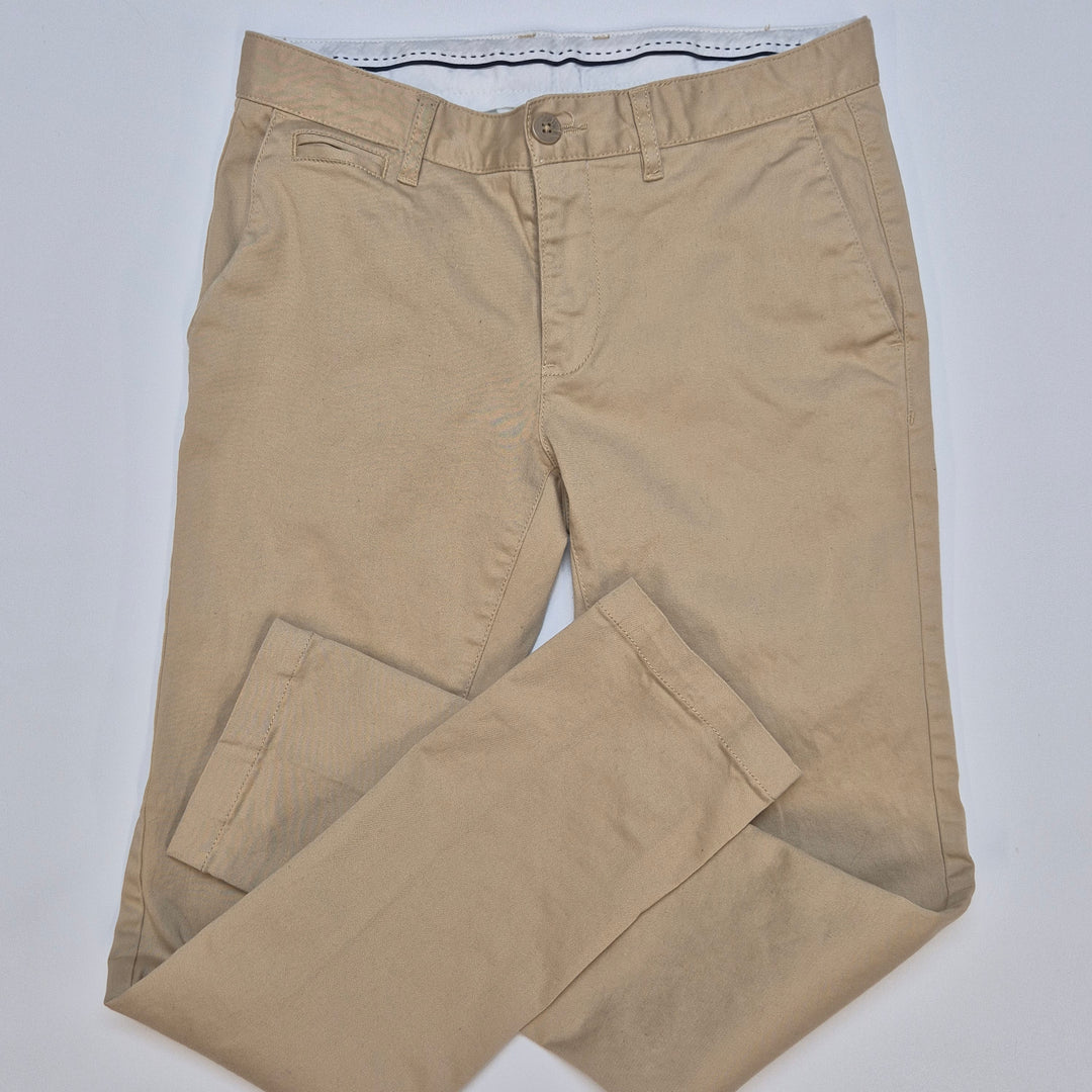 Beige Black chinos i bomullsblandning