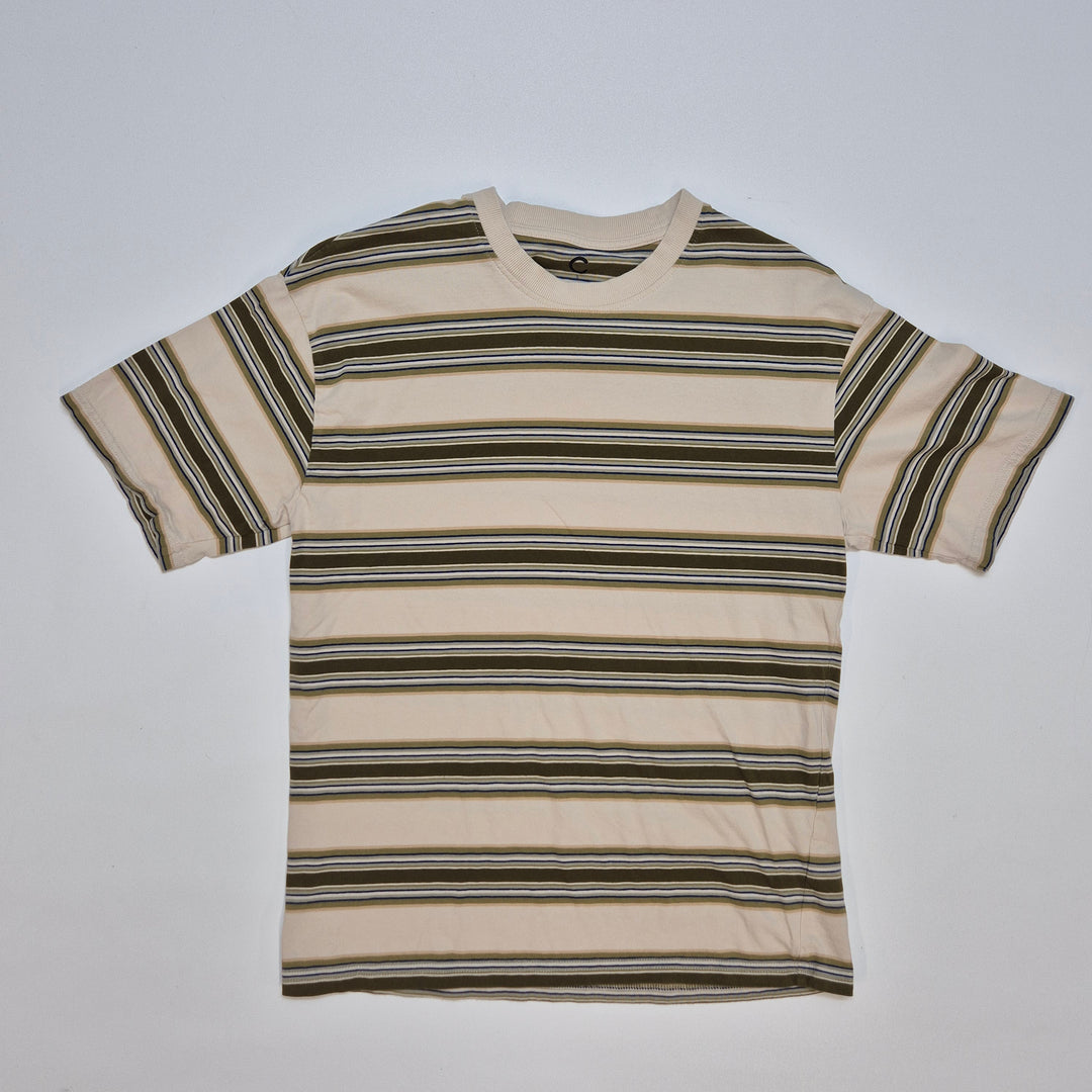 Retroinspirerad Randig T-shirt i Färger Modern