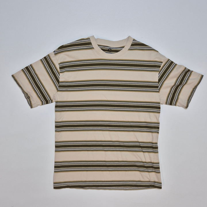 Retroinspirerad Randig T-shirt i Färger Modern