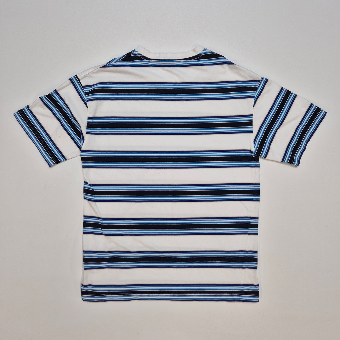 Champion randig retro t-shirt vit blå