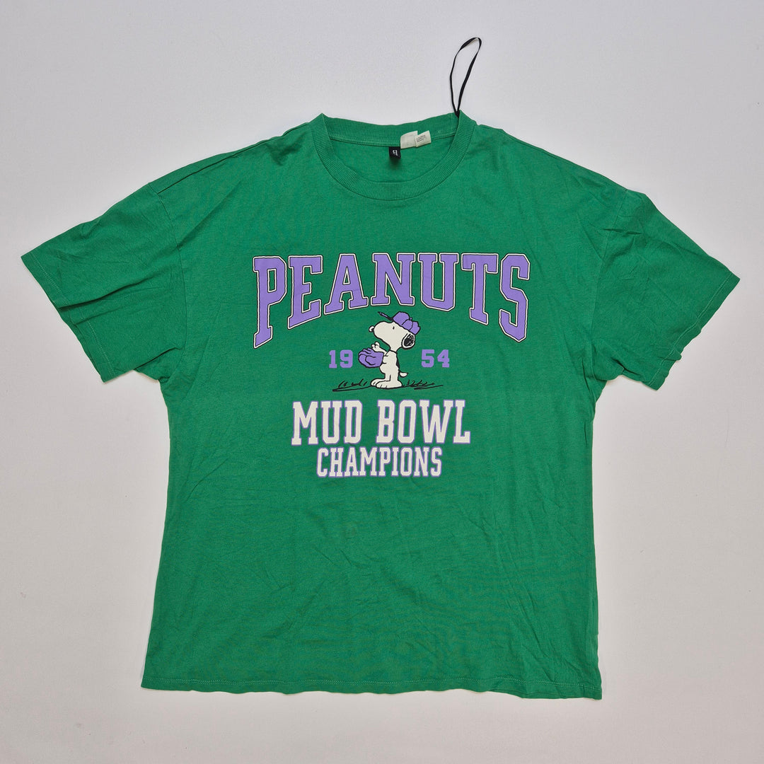 Ljusgrön Retro Peanuts T-shirt från H&M