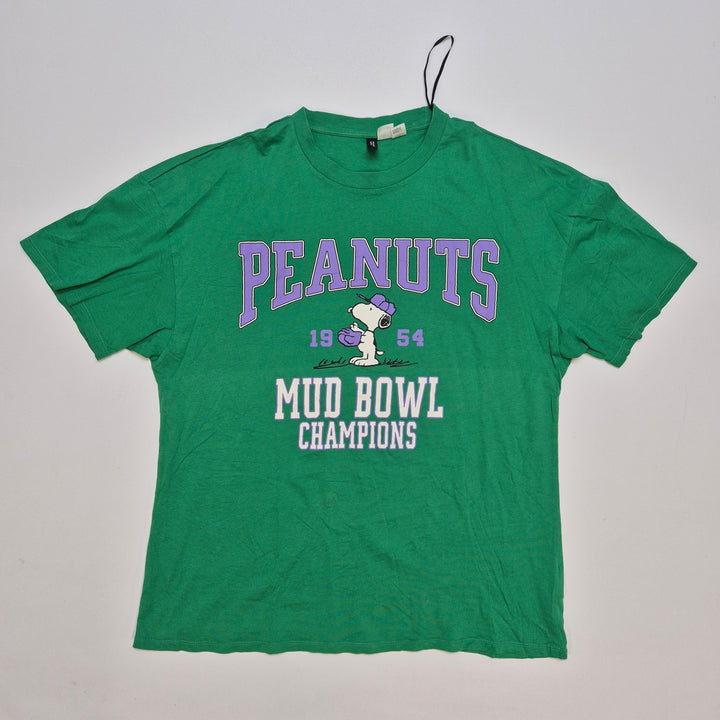 Ljusgrön Retro Peanuts T-shirt från H&M