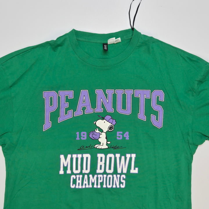 Ljusgrön Retro Peanuts T-shirt från H&M
