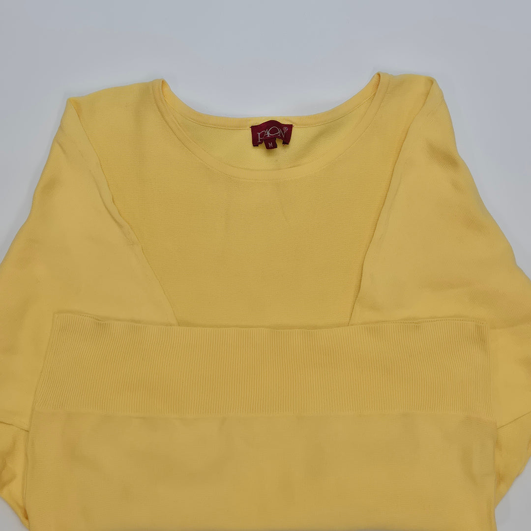 Elegant gul tröja från PAON i textil