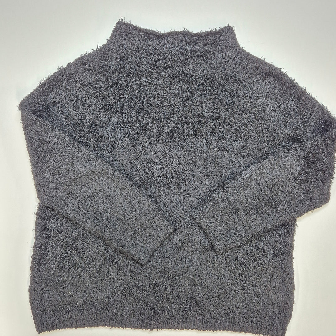 Mörkblå teddytröja i mysig design