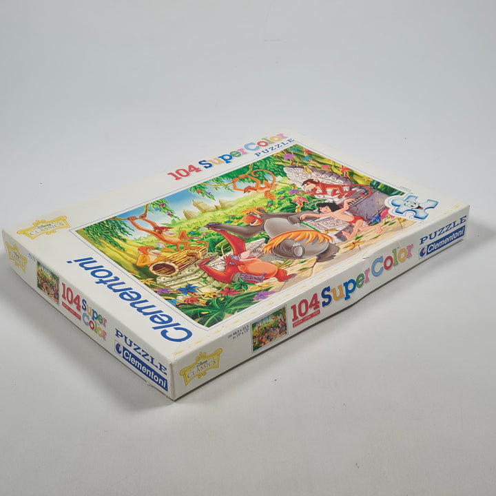 Retro Clementoni Pussel med Djungelscen 104 Bitar