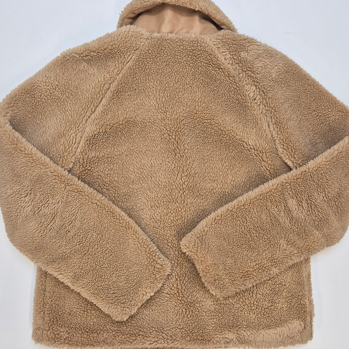 Beige teddyjacka från Only, dam