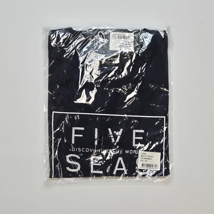 Marinblå T-shirt Five Seasons herr