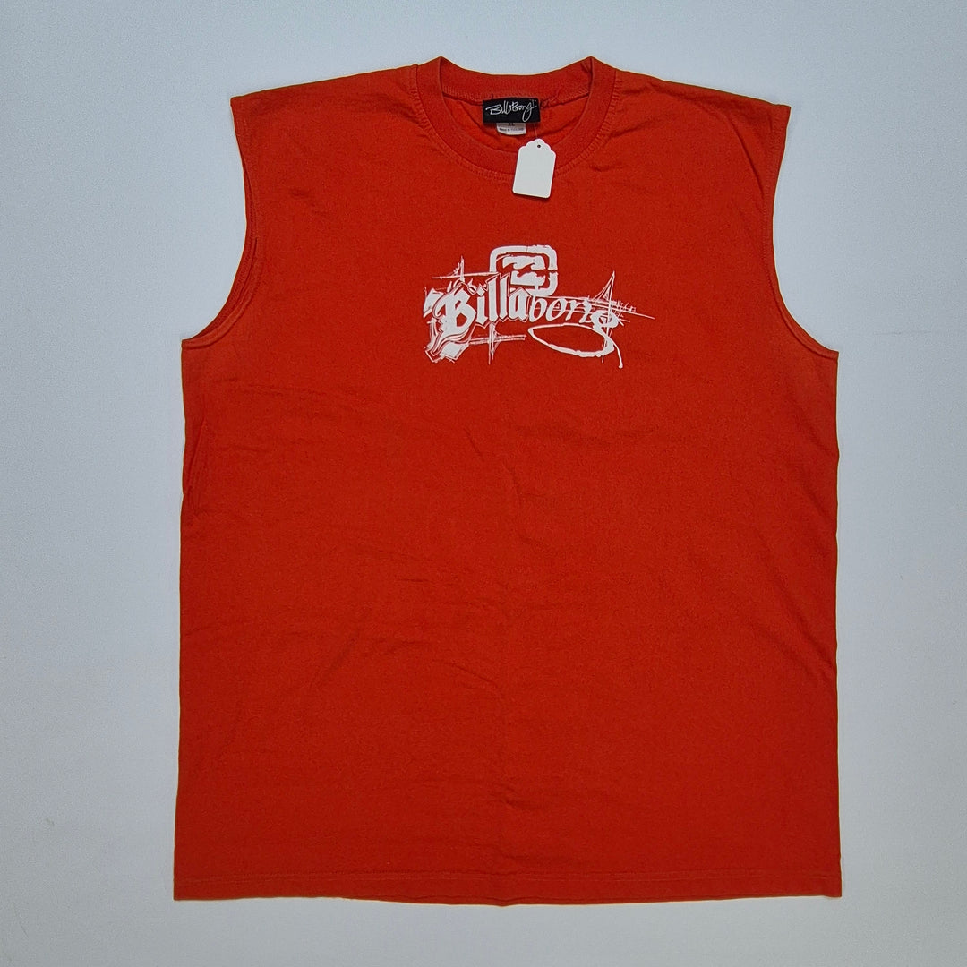 Billabong orange ärmlös T-shirt herr