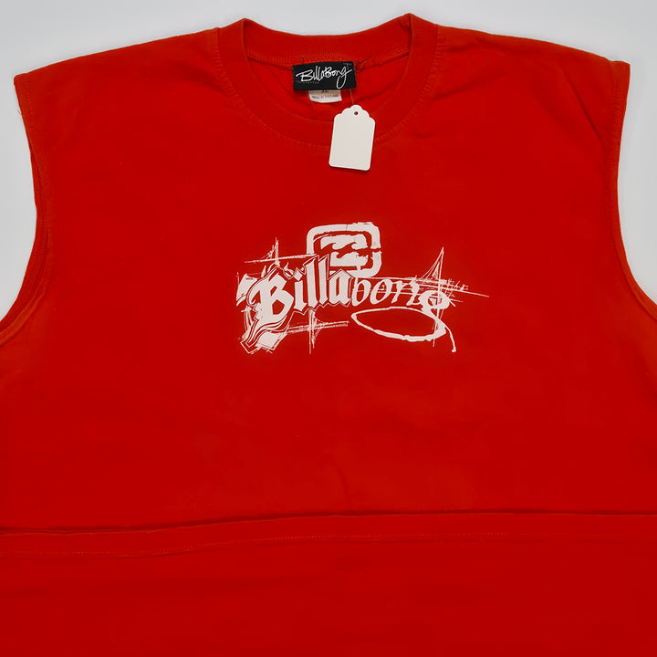 Billabong orange ärmlös T-shirt herr