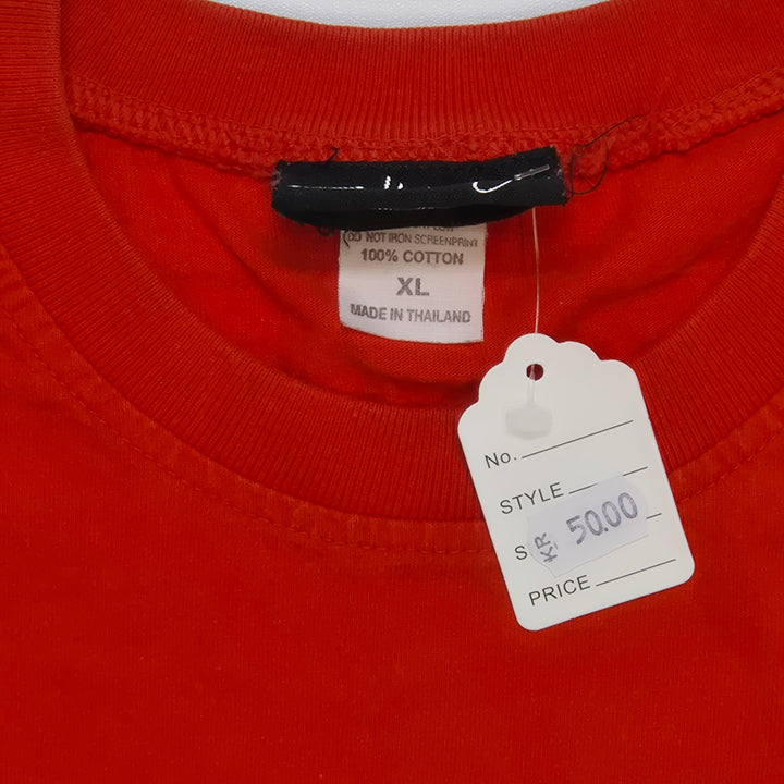 Billabong orange ärmlös T-shirt herr