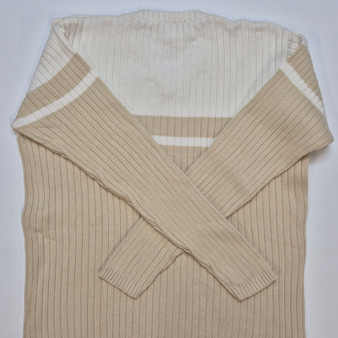Ralph Lauren Beige V-ringad Tröja Herr