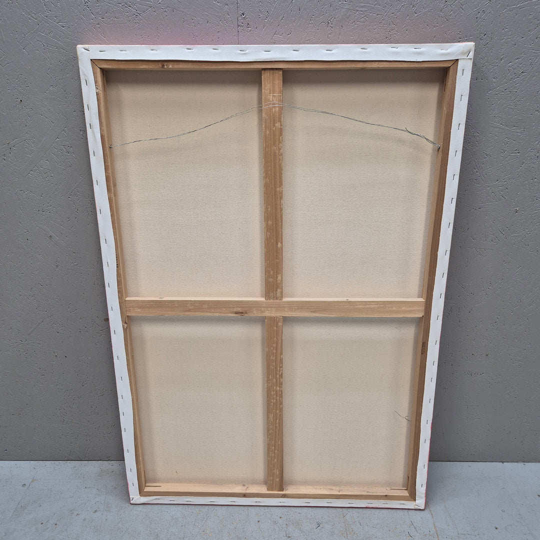 Modernistisk oljemålning på duk 70x100 cm