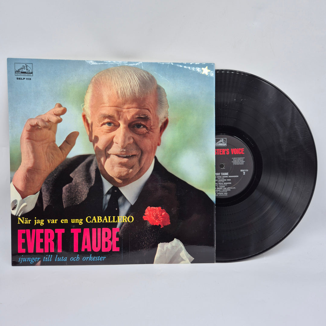 Evert Taube Vinyl När jag var en ung Caballero Retro